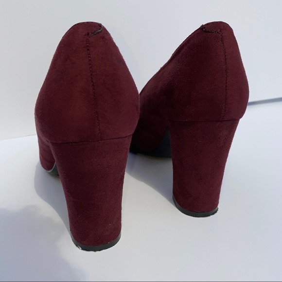 HP 💘 MARC FISHER • viviene suede block heel pump - Picture 5 of 8